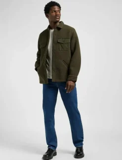 Lee Jeans MIXED SHERPA OVERSHIRT - Jackor & rockar| Overshirts