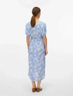 Kvinnor Mamalicious Mammakläder|MLALIKA TESS S/S WO MIDI DRESS - T-shirtklänningar