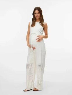 Kvinnor Mamalicious Mammakläder|Jumpsuits|MLANGIA SL JRS JUMPSUIT - Jumpsuits
