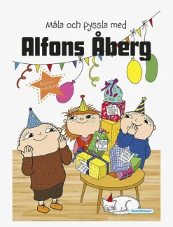 Kärnan MÅLARBOK ALFONS ÅBERG - Målar- & pysselböcker|Barn Rita & Pyssla