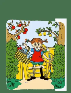 Barn Kärnan Barnböcker|MÅLARBOK MÅLA MED PIPPI LÅNGSTRUMP - Saga
