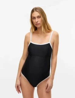 Mamalicious MLBLAIR CONTRAST HC SWIMSUIT - Baddräkter|Kvinnor Mammakläder