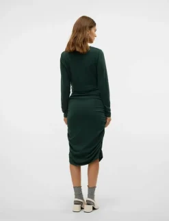 Kvinnor Mamalicious Mammakläder|MLMAJA JUNE LS JRS MIDI DRESS - Midiklänningar