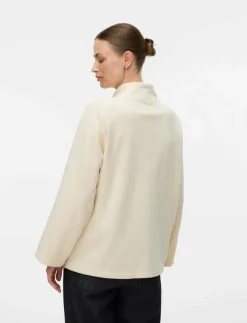 Mamalicious MLMILLE L/S ZIP FLEECE JACKET - Mellanlager|Kvinnor Mammakläder