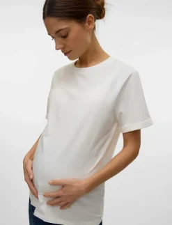 Mamalicious MLNEWEVA SS JRS TOP - T-shirts|Kvinnor Mammakläder