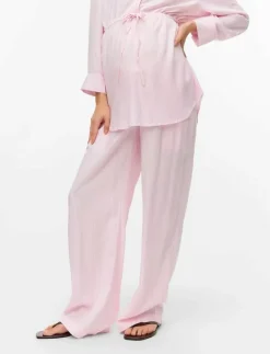 Mamalicious MLNICOLA STRIPE WO PANT - Nederdelar|Kvinnor Mammakläder|Mammakläder