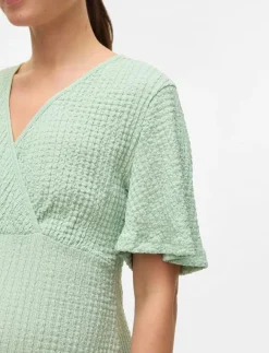 Kvinnor Mamalicious Mammakläder|MLNOVA TESS 24 JRS ABK DRESS 2F - Midiklänningar