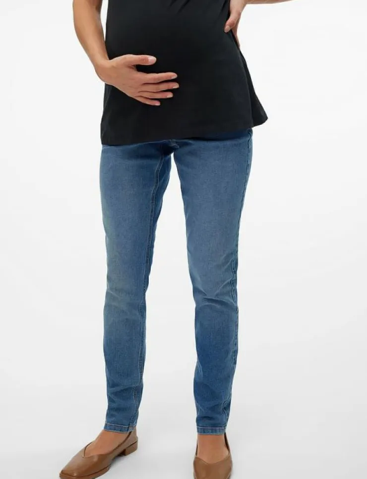 Mamalicious MLOSLO SKINNY JEANS - Skinny Jeans|Kvinnor Mammakläder