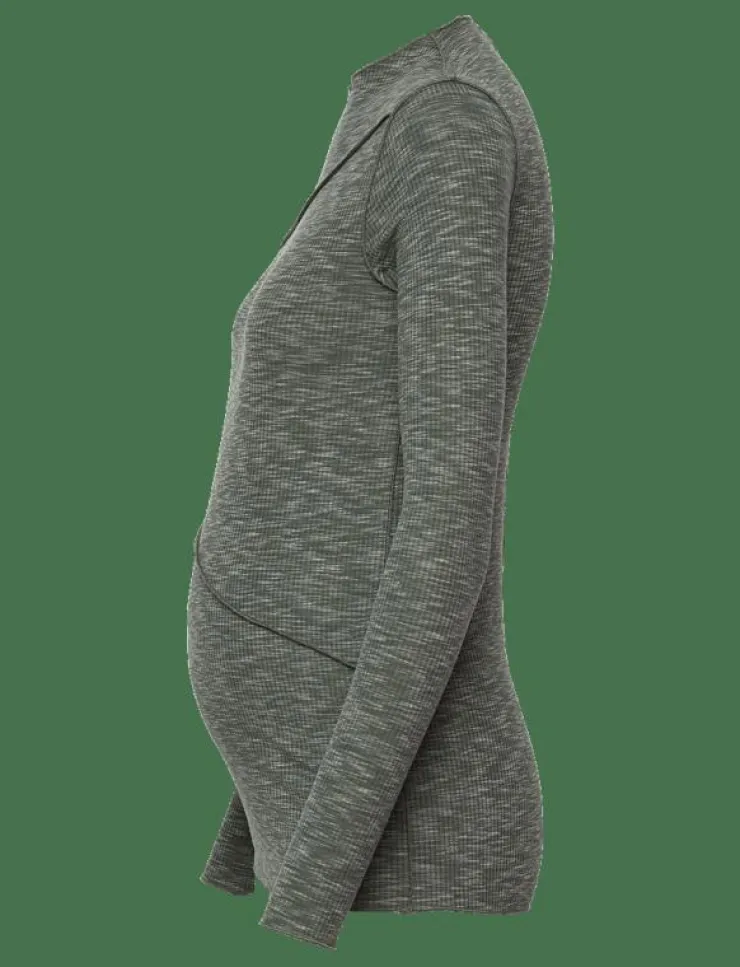 Mamalicious MLREEVE L/S JRS TOP - Långärmade toppar|Kvinnor Mammakläder