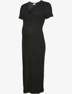 Mamalicious MLTRINITY TESS SS JRS MIDI DRESS 2F NOOS - Midiklänningar|Kvinnor Mammakläder
