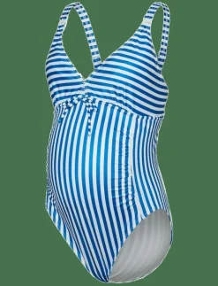 Kvinnor Mamalicious Mammakläder|MLZAGA HC SWIMSUIT 2F A. - Baddräkter
