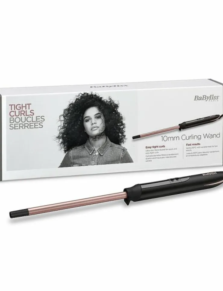 Kvinnor BaByliss Hår|10mm Curling Wand - Stylingverktyg