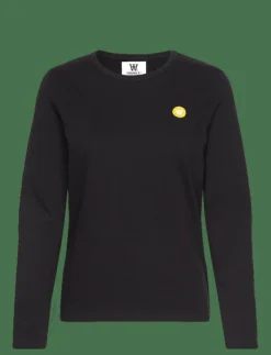 WOOD WOOD Moa long sleeve GOTS - Långärmade toppar|Kvinnor Kläder