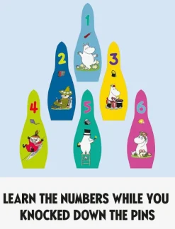 Barn Barbo Toys Pussel & Spel|Moomin Soft bowling set - Pussel & Spel