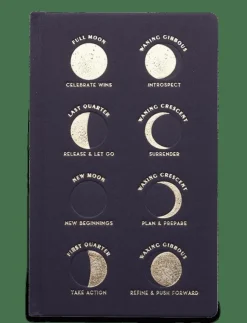DesignWorks Inc MOON PHASES JOURNAL - Kalendrar & Anteckningsblock| Kontorsmaterial