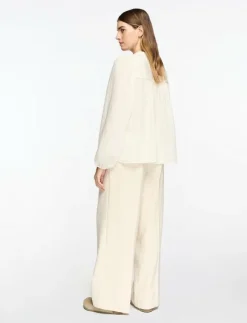 Kvinnor MSCH Copenhagen Blusar & Skjortor|MSCHBlanka Amrita Shirt - Långärmade