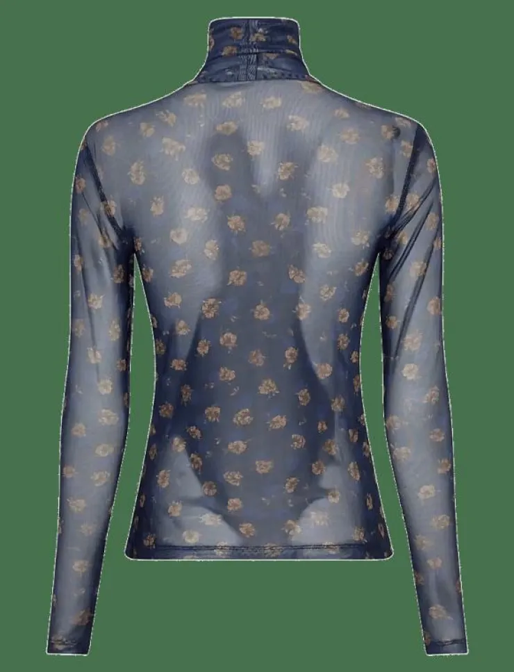 MSCH Copenhagen MSCHGinie Illenora LS Top AOP - Långärmade toppar|Kvinnor T-Shirts & Toppar