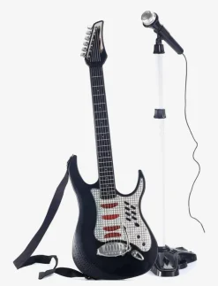 Barn Music Musikinstrument|MU Electric Guitar with Microphone & Stand - Musikinstrument