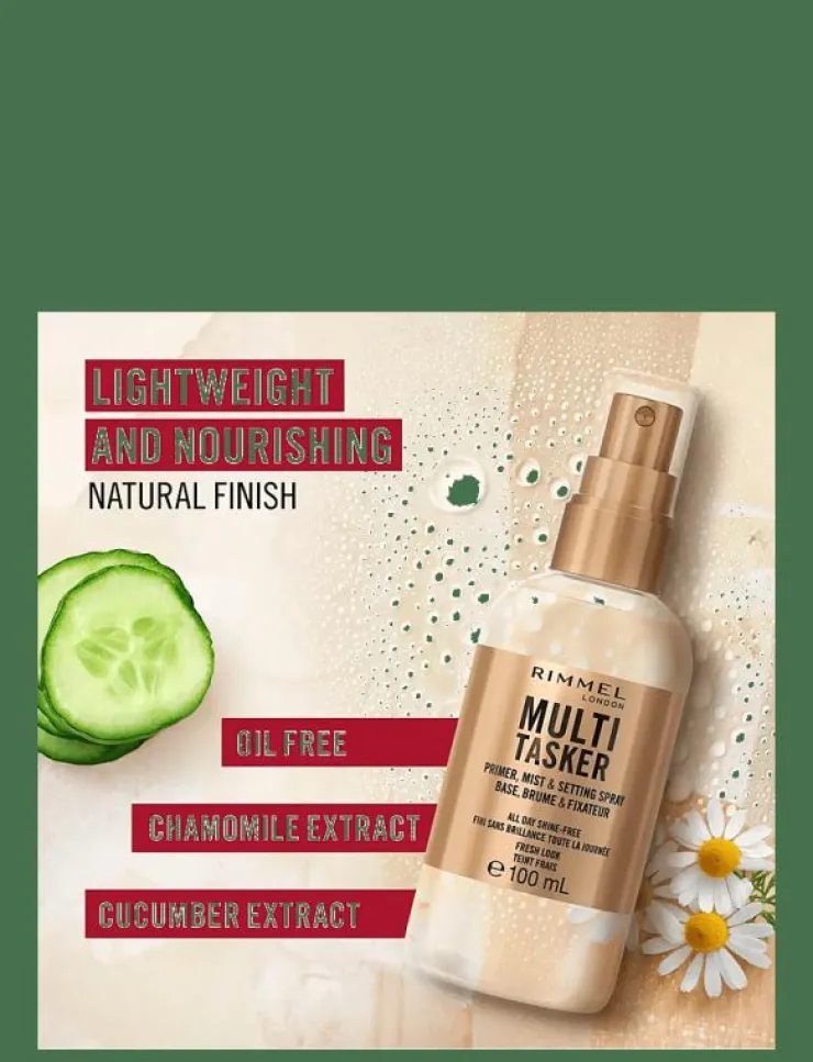Rimmel Multi Tasker Setting spray 100.00 ML - Ansikte|Kvinnor Hudvård