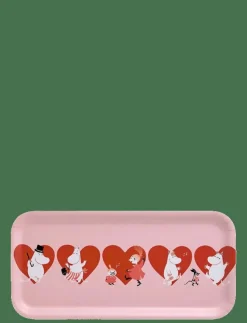 Muurla Mumin bricka Hjärta 27x13cm - Brickor| Serveringstillbehör
