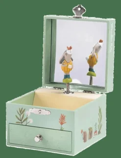 Barn Moulin Roty Smycken|Musical Jewellery Box - Trois Petits Lapins - Smyckeskrin