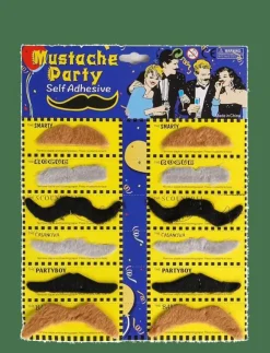 Joker MUSTASCHER KARTA (SVARTA) - Maskeradtillbehör|Barn Maskeradkläder & Tillbehör