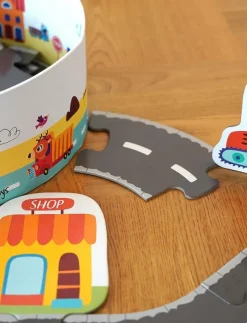 Barn Barbo Toys Pussel & Spel|My Big Road Puzzle - Pussel & Spel
