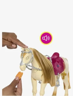 Barn Barbie Interaktiva Djur Och Robotar|Mysteries: The Great Horse Chase Interactive Toy Horse with Sounds, Music & Accessories - Interaktivt djur