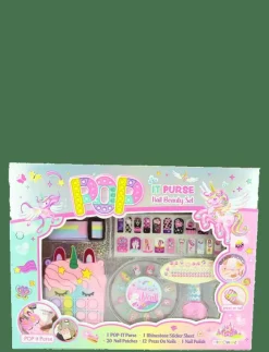 Barn Robetoy Rollspel|NAIL BEAUTY SET POP IT - Låtsassmink & Accessoar