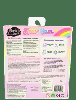 Robetoy NAIL GLAM KIT POLISH AND PRESS-ON - Smink|Barn Maskeradkläder & Tillbehör