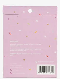Barn Oh Flossy Maskeradkläder & Tillbehör|Nail Stickers 4-pack - Smink
