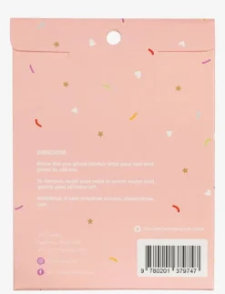 Barn Oh Flossy Maskeradkläder & Tillbehör|Nail Stickers 4-pack - Smink