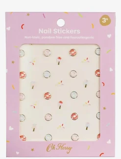 Barn Oh Flossy Maskeradkläder & Tillbehör|Nail Stickers 4-pack - Smink