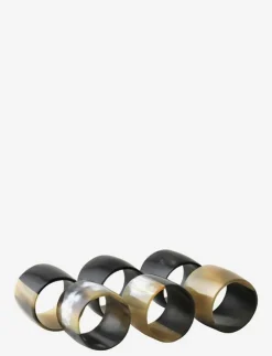 Broste Copenhagen Serveringstillbehör|Napkin ring Jay 6-pack - Servettringar & Servettställ
