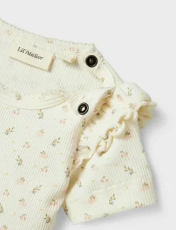 Barn Lil'Atelier Bodies|NBFGAGO KIK SS SLIM BODY LIL - Kortärmad body