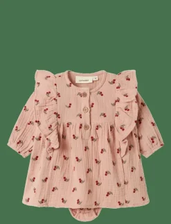 Lil'Atelier NBFKOALA LS LOOSE BODY DRESS LIL - Långärmade babyklänningar|Barn Klänningar & Kjolar