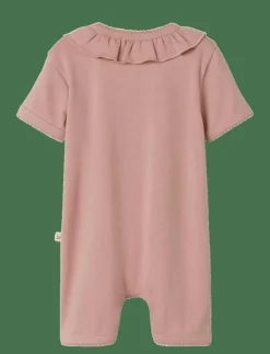 Barn Lil'Atelier Bodysuits|NBFLALO SS LOOSE SUIT LIL - Kortärmad bodysuit