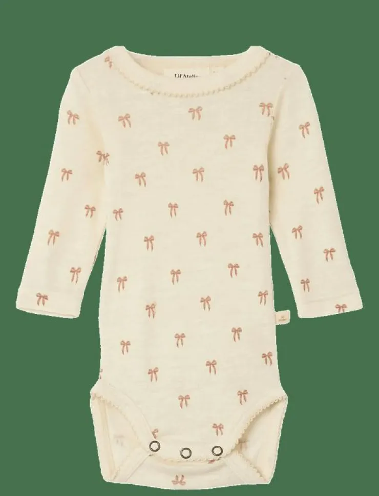 Lil'Atelier NBFNALU LS WO/MO SLIM BODY LIL NOOS - Långärmad body|Barn Bodies