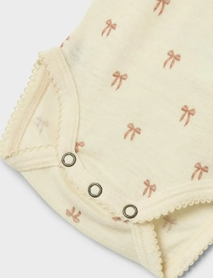 Lil'Atelier NBFNALU LS WO/MO SLIM BODY LIL NOOS - Långärmad body|Barn Bodies