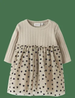 name it NBFNEA LS TULLE DRESS - Långärmade babyklänningar|Barn Klänningar & Kjolar
