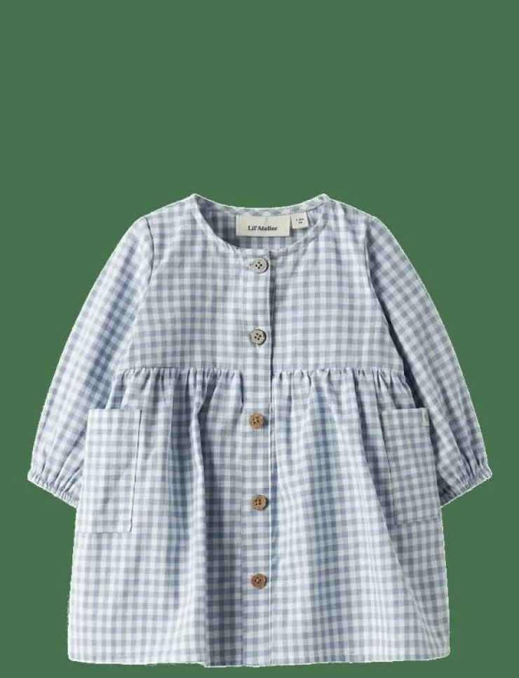 Lil'Atelier NBFTALLULA LS LOOSE BODY DRESS LIL - Långärmade babyklänningar|Barn Klänningar & Kjolar