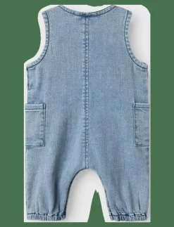 Barn name it Bodysuits|NBMFRED BAG R DNM OVERALL 2102-VE F - Kortärmad bodysuit