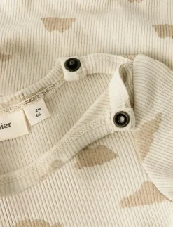 Barn Lil'Atelier Bodysuits|NBMGAGO LS NIGHTSUIT LIL - Långärmad bodysuit