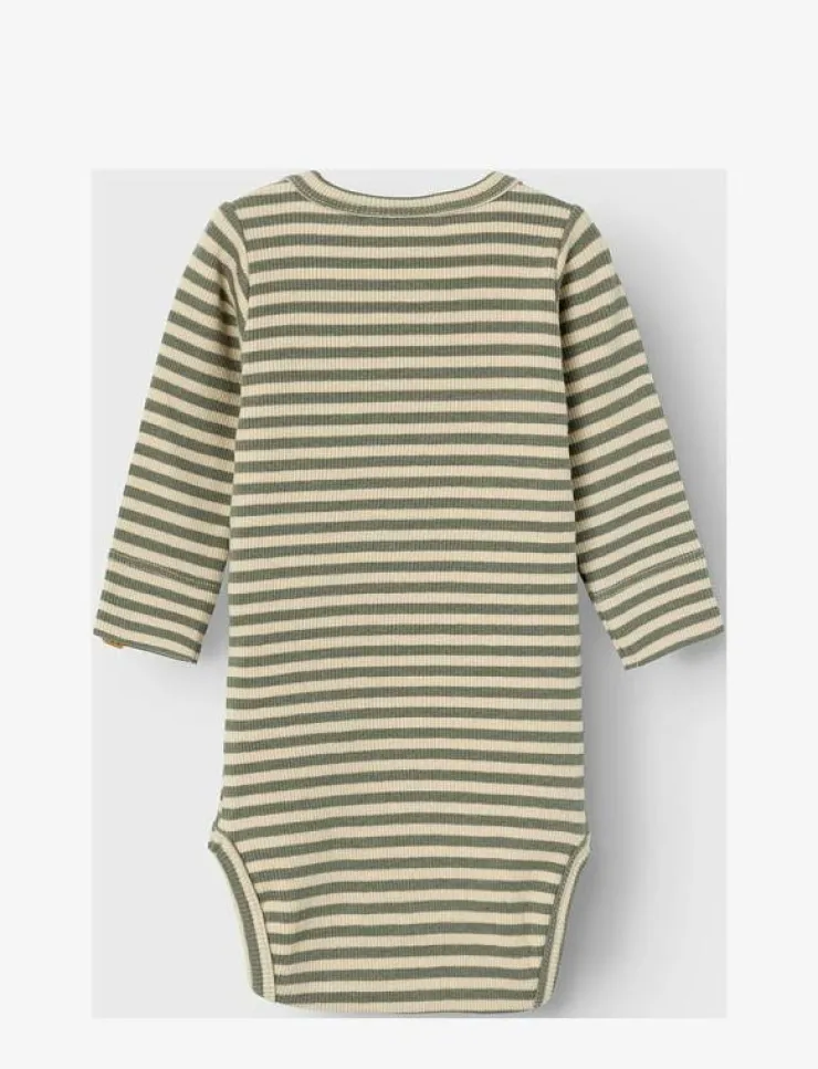 Lil'Atelier NBMGAGO LS SLIM BODY LIL NOOS - Långärmad body|Barn Bodies