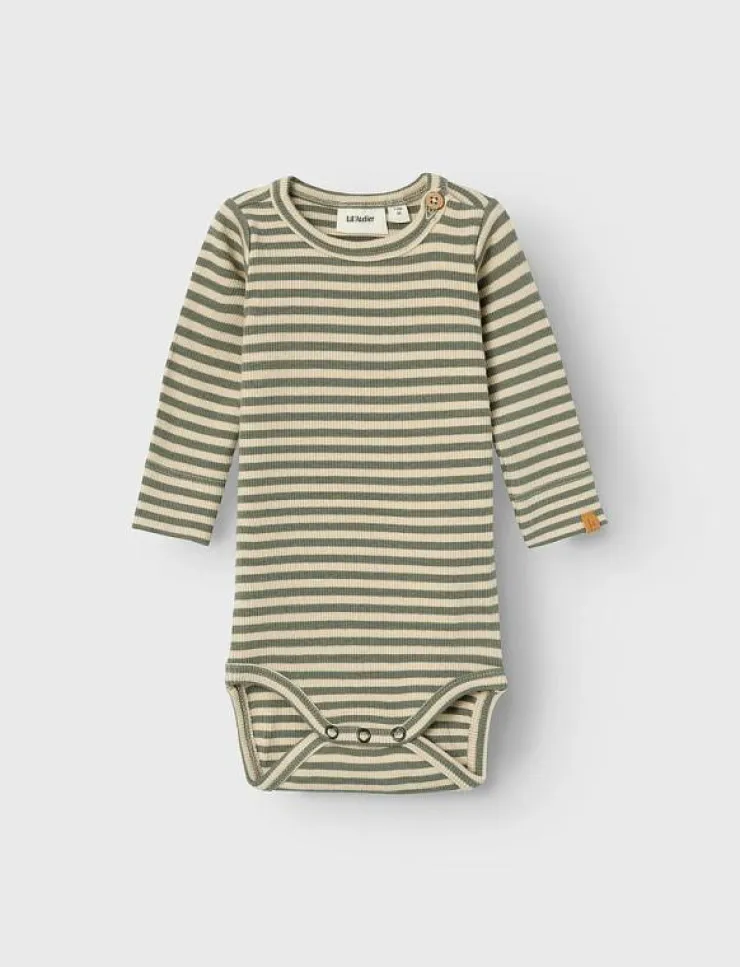 Lil'Atelier NBMGAGO LS SLIM BODY LIL NOOS - Långärmad body|Barn Bodies