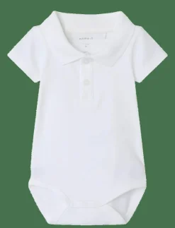 name it NBMHOLGER SS POLO BODY - Kortärmad body|Barn Bodies