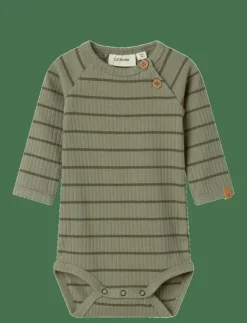 Barn Lil'Atelier Bodies|NBMKAIL LS SLIM BODY LIL NOOS - Långärmad body