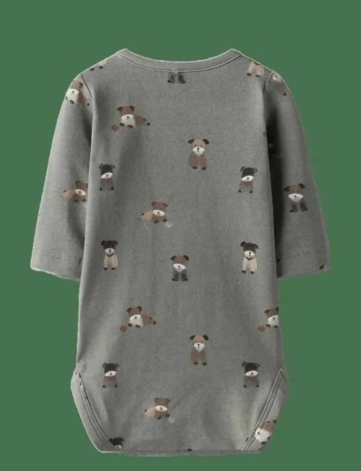 name it NBMTUSHER LS BODY - Långärmad bodysuit|Barn Bodysuits
