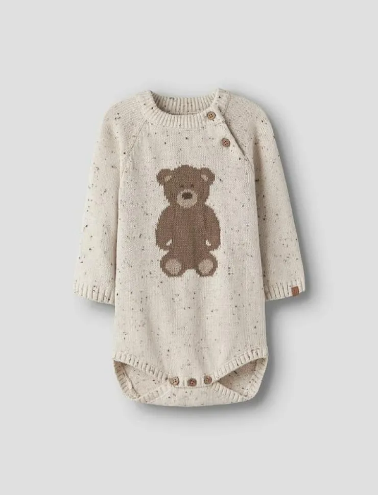 Lil'Atelier NBNGALTO RIA LS KNIT BODY LIL - Långärmad body|Barn Bodies