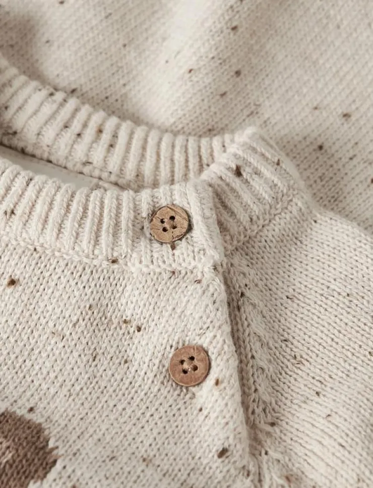 Lil'Atelier NBNGALTO RIA LS KNIT BODY LIL - Långärmad body|Barn Bodies